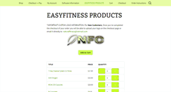 Desktop Screenshot of easyfitness.com