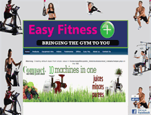 Tablet Screenshot of easyfitness.ie